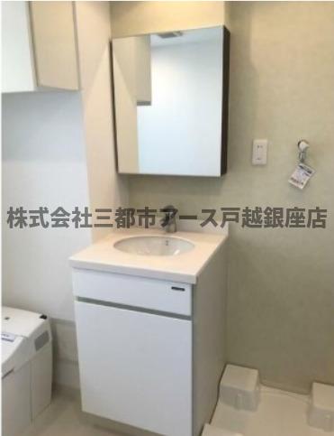 洗面設備　戸越銀座プレイス ※別部屋参考写真