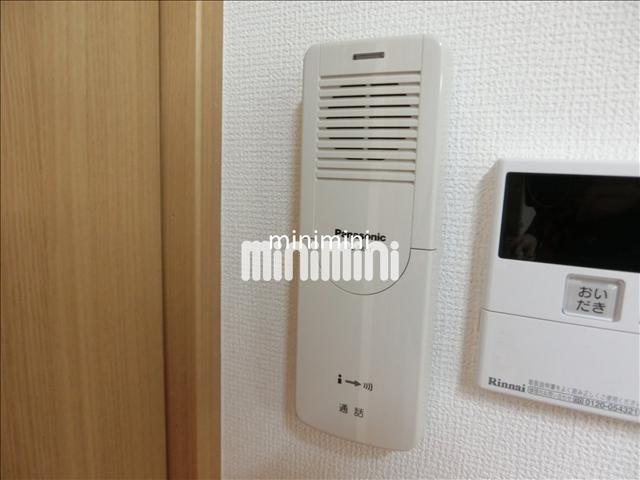 セキュリティ　来客者の確認が出来ます