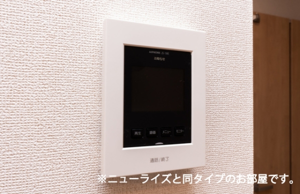 セキュリティ　画像は同建築メーカー施工のもの。色等の違いがある場合有。