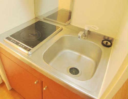キッチン　電気コンロ2口