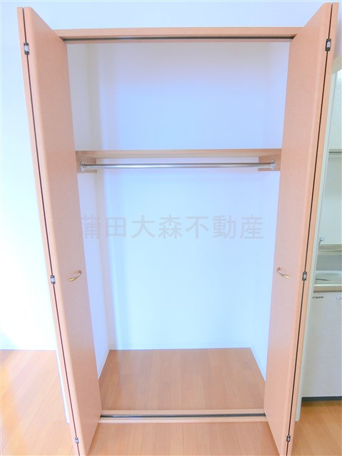 収納　収納　1メートル以上の使いやすいクローゼット