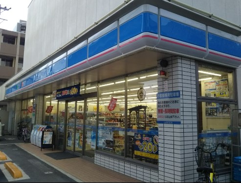 コンビニ　ローソン 名鉄清水駅前店（コンビニ）まで398m