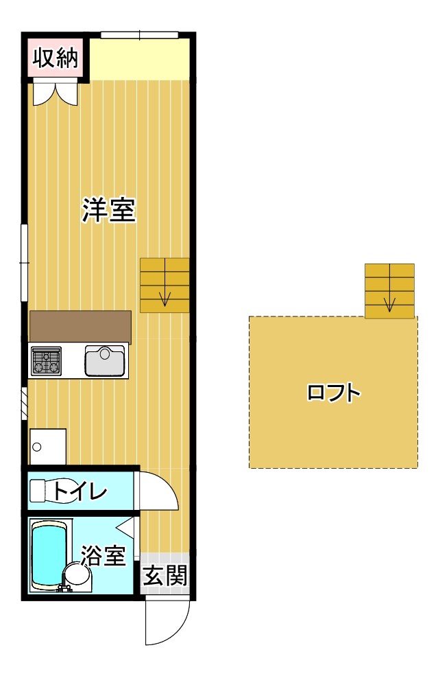 ハイネスイヌイIIIの間取り写真