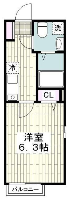 シャトン横浜上大岡の間取り写真
