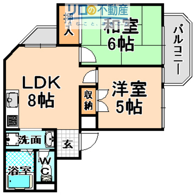セントラルハイツの間取り写真