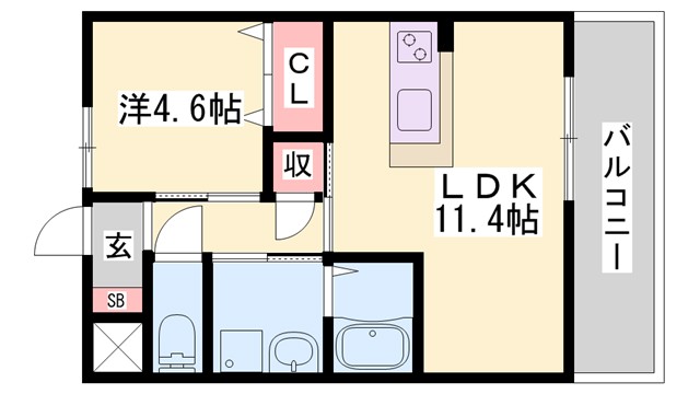 ウィンサムパインIIの間取り写真