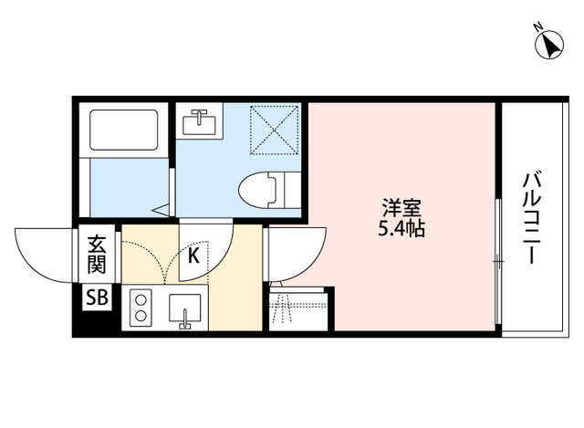 サヴォイ北千住の間取り写真