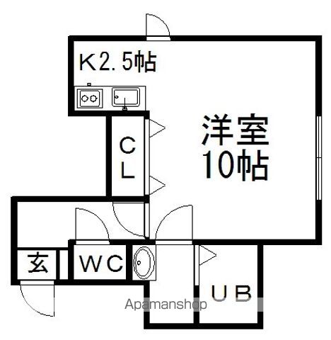 メゾンプライマスの間取り写真