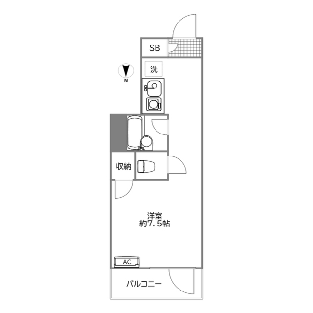 デュオメゾン笹塚の間取り写真