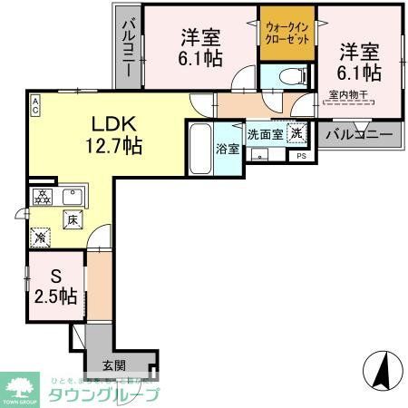 レグルスの間取り写真