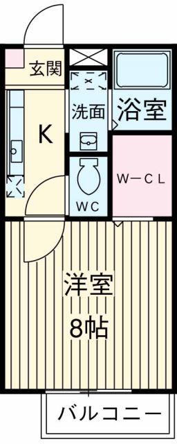 エーデルハイムの間取り写真