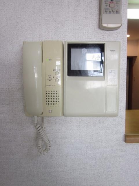 セキュリティ　モニター付きインターホン