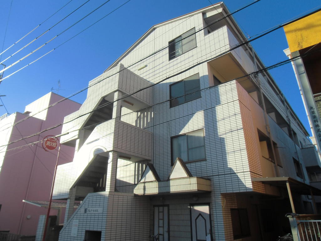 東大阪市末広町のマンションの建物外観