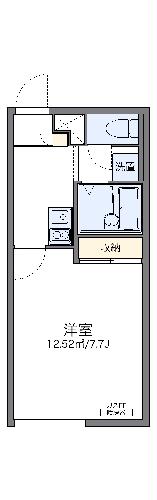 レオパレスグラッツェの間取り