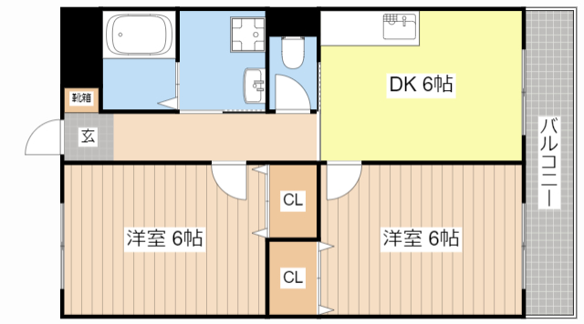 エクセルコートＮ・Ｉ・Ｃの間取り