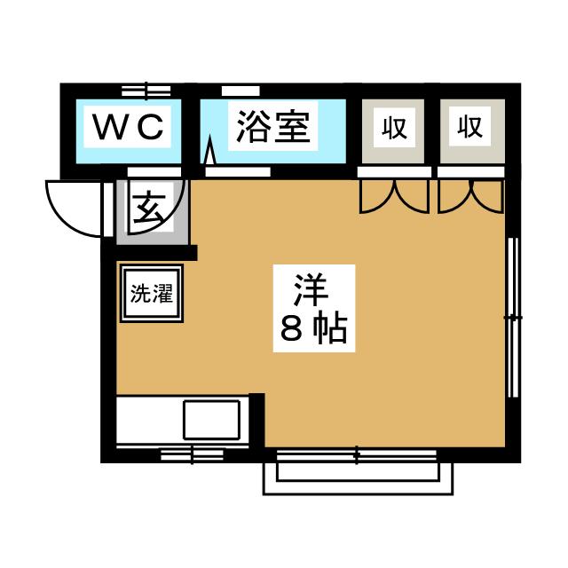 ハイム船橋の間取り