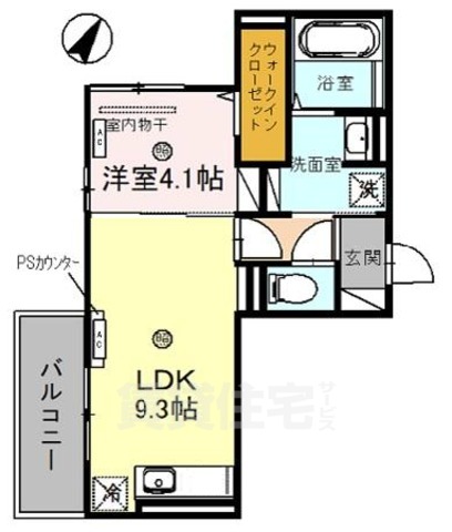 アンベリールの間取り