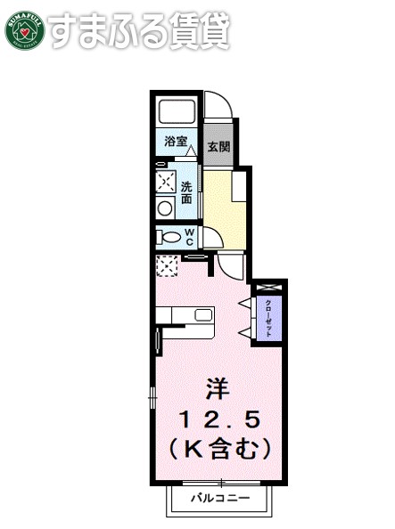 クラーベル志貴の間取り