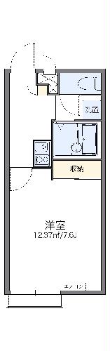 レオパレス伏水向島の間取り