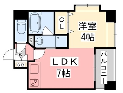 オスト・ヴォルケ東雲の間取り