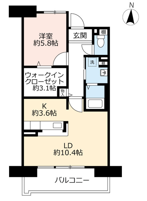 ＵＲサンヴァリエ金岡の間取り