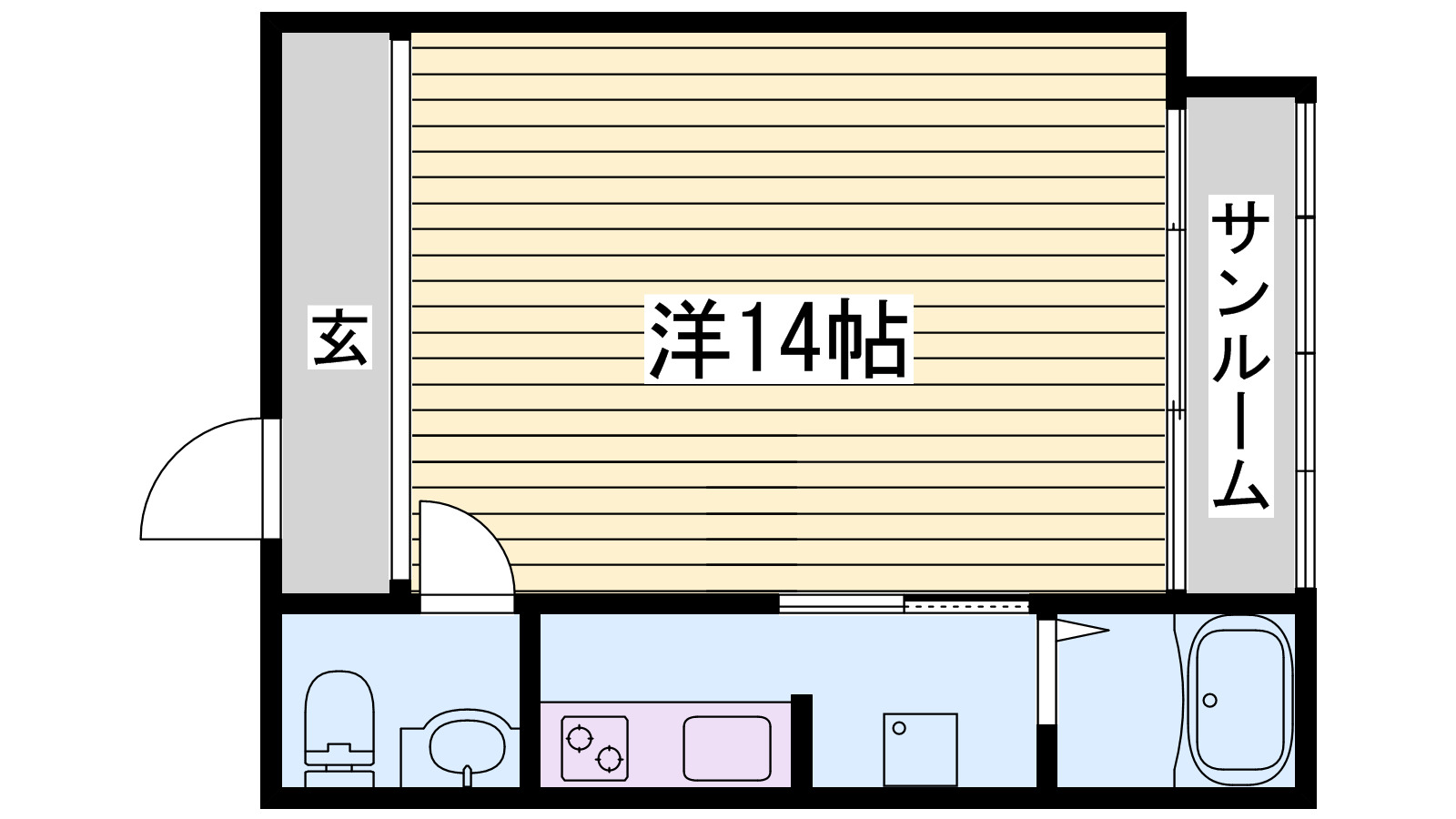 レトアＦＣの間取り