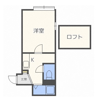 アップルハウス新札幌の間取り