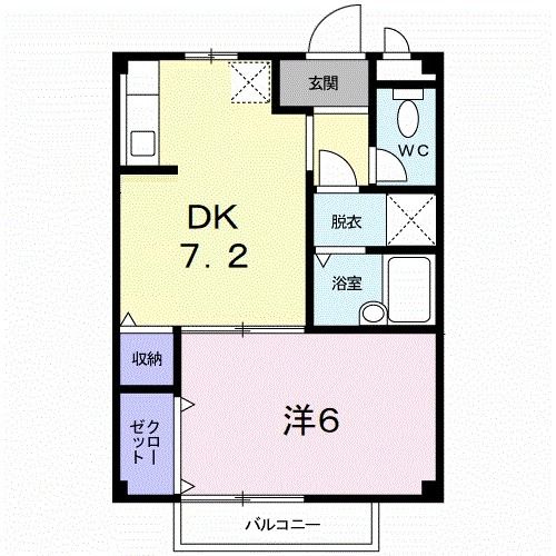 パステルＭ１の間取り