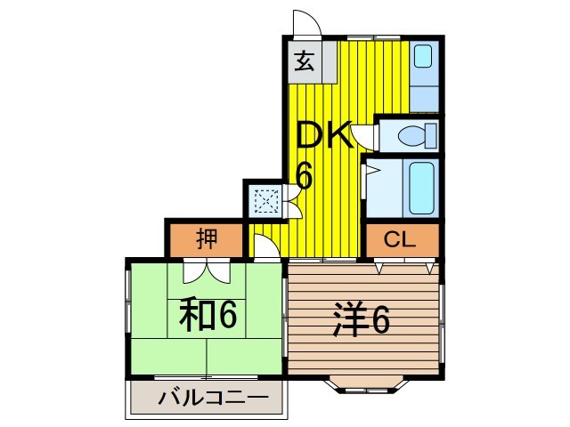 サンコーポラスの間取り