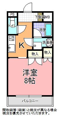 クレセール・本町の間取り