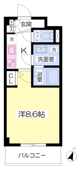 ブリッサ湘南の間取り