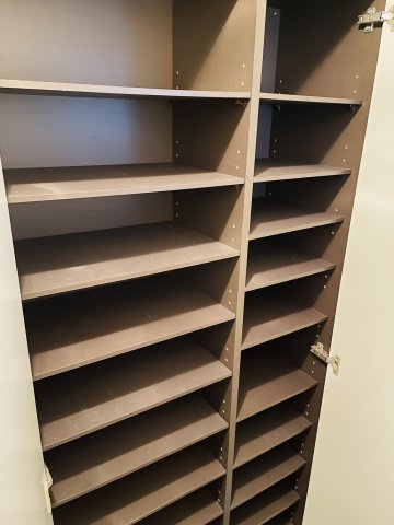 収納　玄関にはシューズボックスがあります