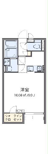 レオネクストカローレの間取り