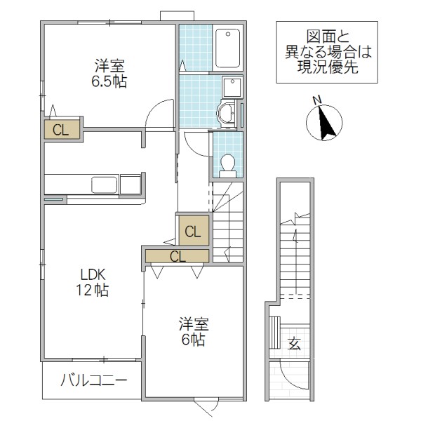 サニープラシード Iの間取り