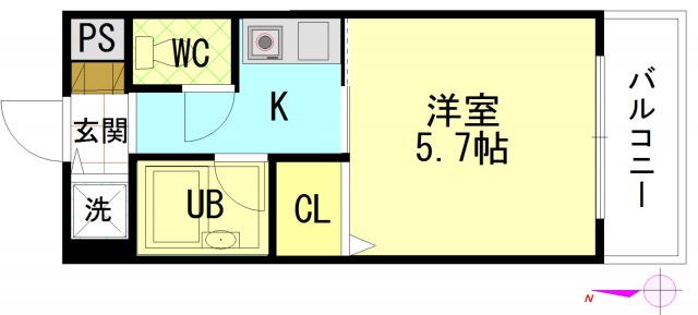 Ｍビル鈴が台の間取り