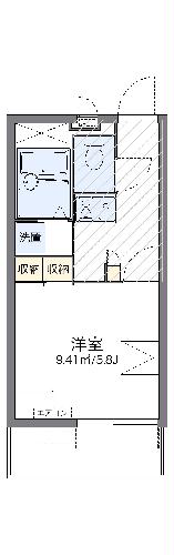 レオパレス小池の間取り