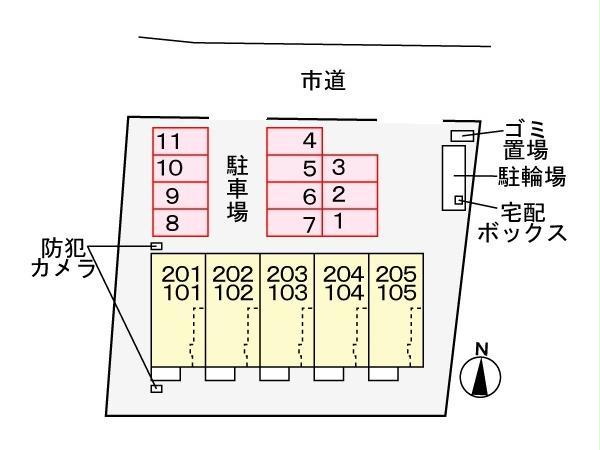 【木更津市高柳のアパートのその他】