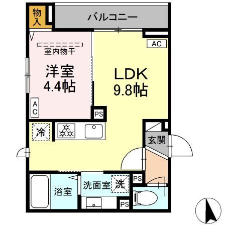 ファンウェーブ湘南藤沢の間取り