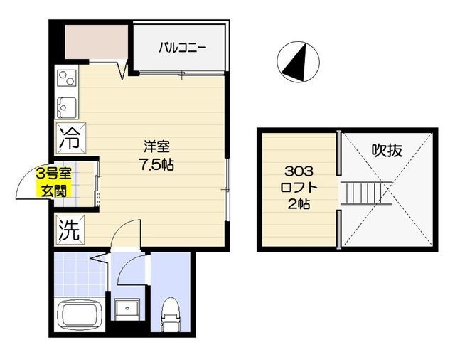 ピアーチェ鷺ノ宮の間取り