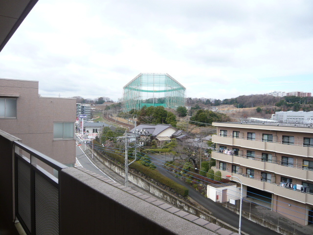 【川崎市麻生区黒川のマンションの眺望】