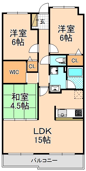 昆陽池パレスの間取り