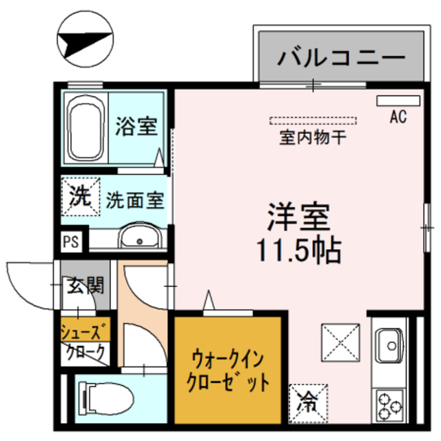 ソル グルージャ八軒家の間取り