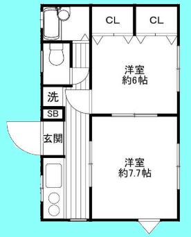 レスト南六郷の間取り