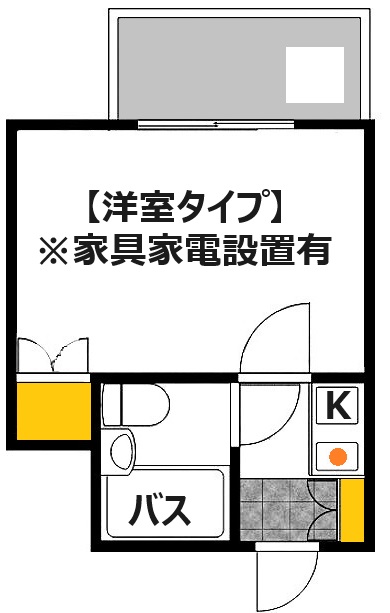 エイトバレー河原町の間取り