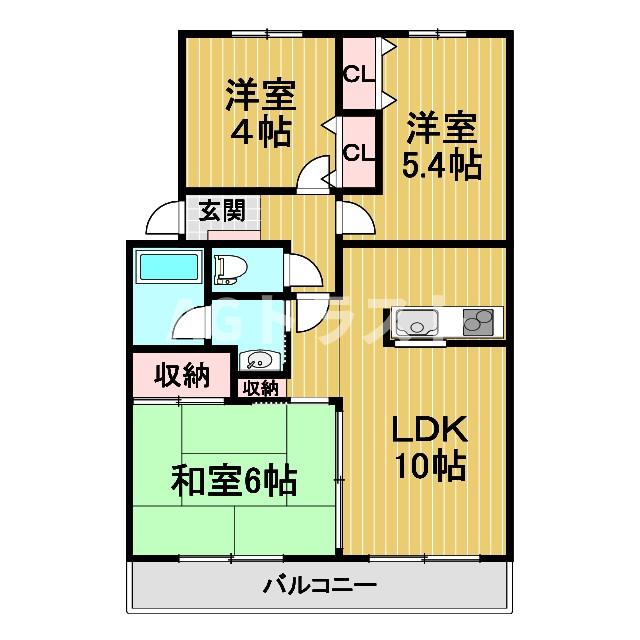 エータイマンションの間取り