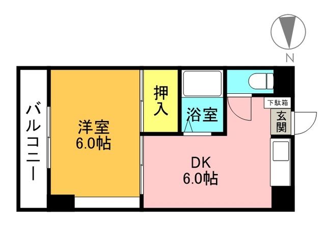 メゾンドジュネスの間取り