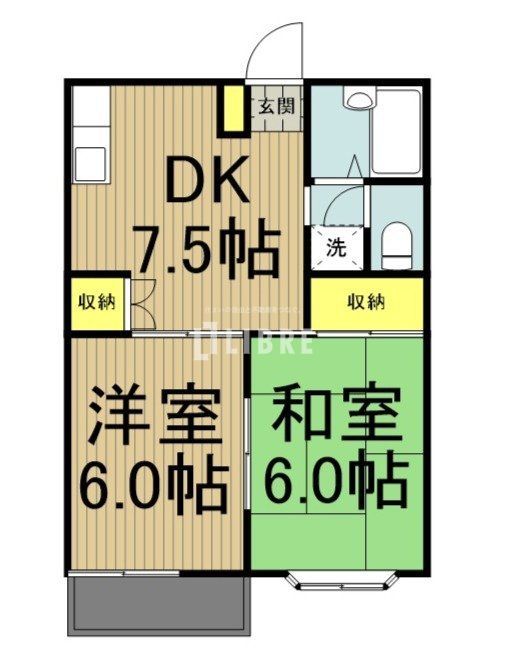 ムーンリット宮沢の間取り