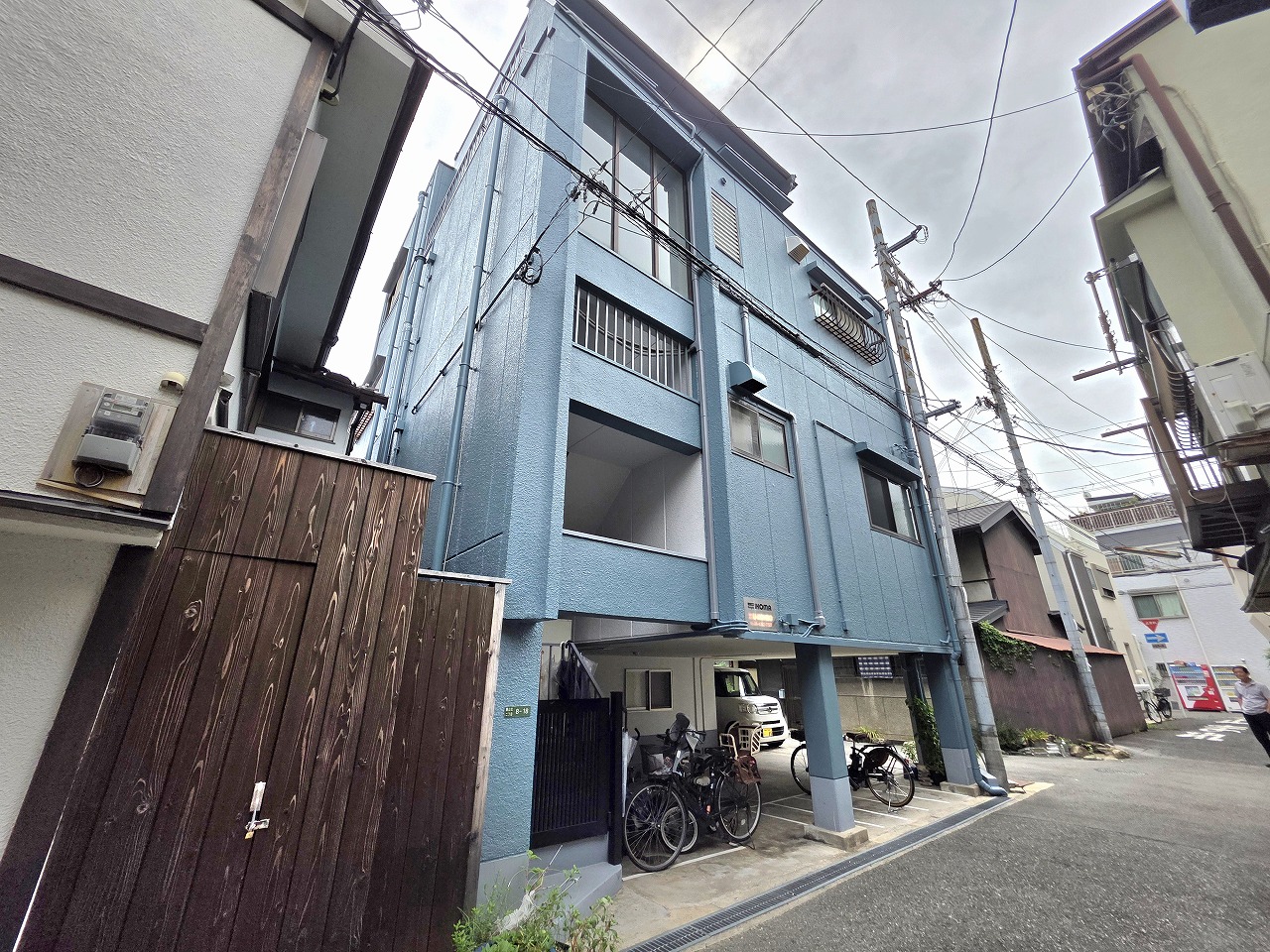 ハイツ生駒の外観写真