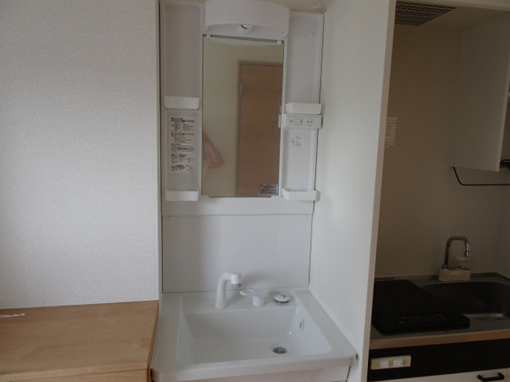 洗面設備　※別号室の写真です