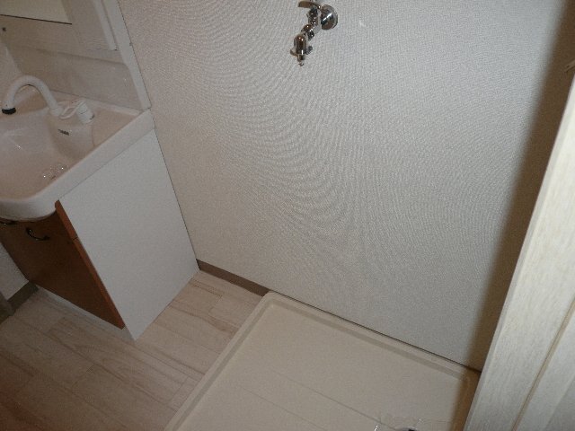 洗面設備　洗濯機置場